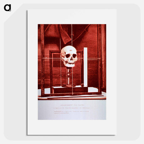 アートポスター-Arrangement for Taking Composite Photographs of Skulls: Photograph No. 2
 - 国立医学図書館 Poster.