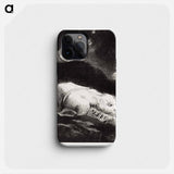 When Life Was Awakening in the Depths of Obscure Matter - Odilon Redon Phone Case.