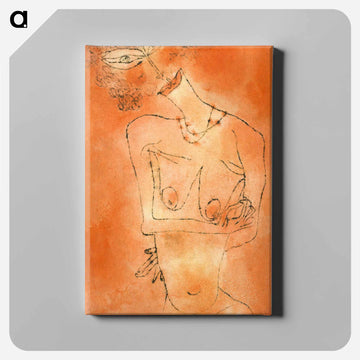 Lady Inclining Her Head
 - パウル クレー Canvas.