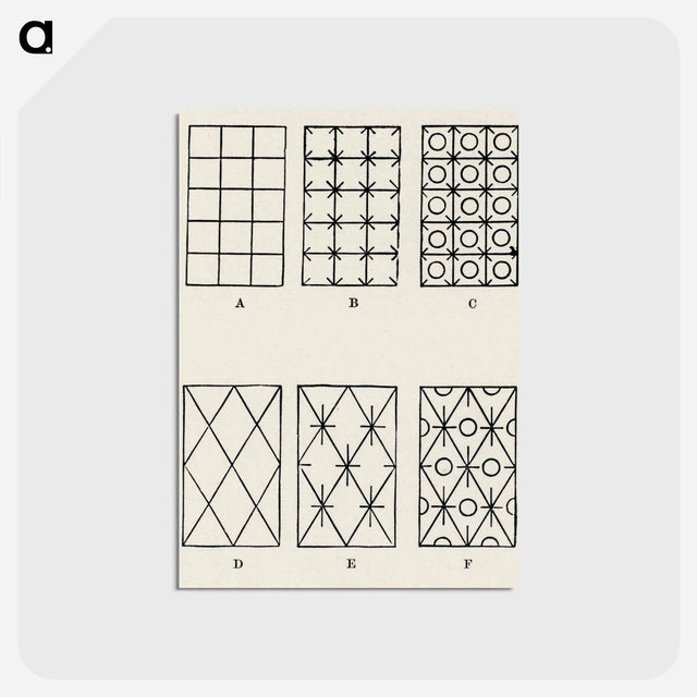 アートポストカード-Ornament
 - 装飾の文法 Postcard.