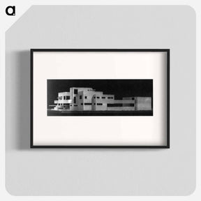 アートポスター-Model of mansion - テオ ファン ドゥースブルフ Poster.