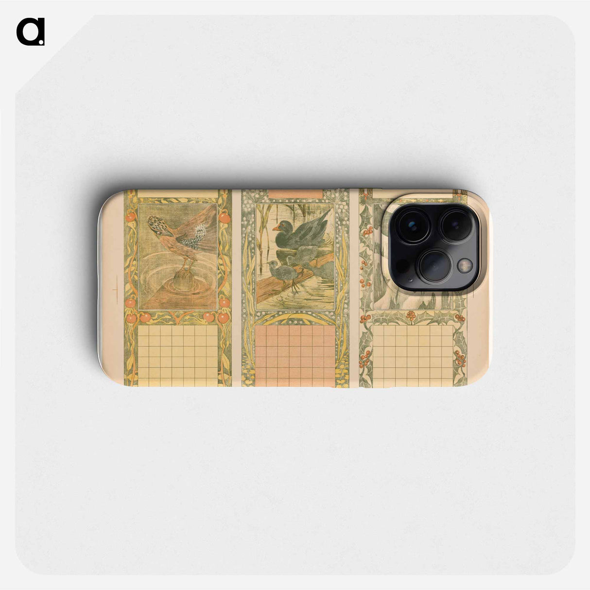 Calendars for August, June and December 1904 - Theo van Hoytema Phone Case.