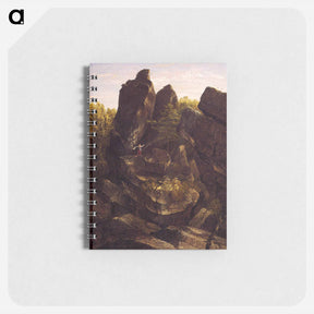 アートメモ帳-A Rocky Glen (In the Shawangunks) - トーマス コール Memo.