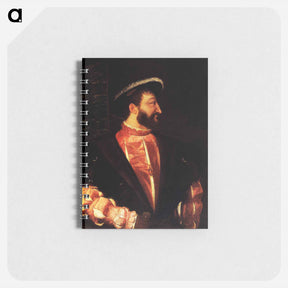アートメモ帳-Portrait of Francis I - ティツィアーノ ヴェチェッリオ Memo.