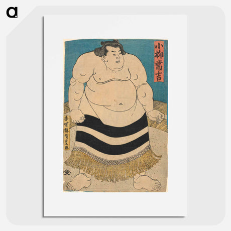 アートポスター-Koyanagi Tsunekichi
 - 歌川 国貞 Poster.