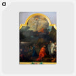 アートポストカード-Central panel of the altar triptych, St Nicholas, Bristol - ウィリアム ホガース Postcard.