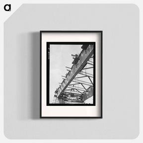 アートポスター-Pit River Bridge
 - ラッセル リー Poster.