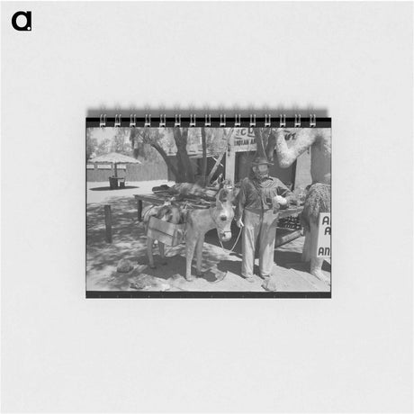 アートメモ帳-Miner and Donkey
 - ラッセル リー Memo.
