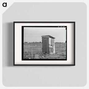 アートポスター-Privy in Midland, Texas
 - ラッセル リー Poster.