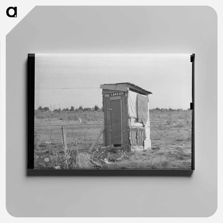 アートパネル-Privy in Midland, Texas
 - ラッセル リー Canvas.