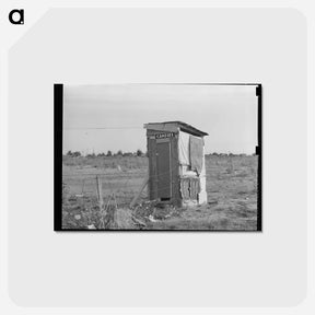 アートポストカード-Privy in Midland, Texas
 - ラッセル リー Postcard.