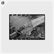 アートポストカード-Gold Mining Sluice, Two Bit Creek
 - ラッセル リー Postcard.