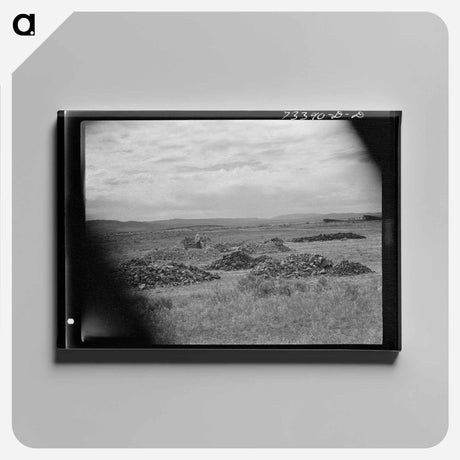 アートパネル-Chrome Ore Piles
 - ラッセル リー Canvas.