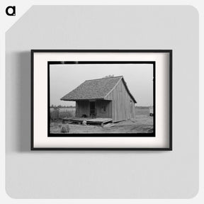アートポスター-Sharecropper Cabin
 - ラッセル リー Poster.