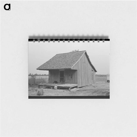 アートメモ帳-Sharecropper Cabin
 - ラッセル リー Memo.