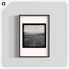 アートポスター-Railroad Tracks, Oakridge
 - ラッセル リー Poster.