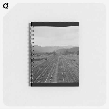 アートメモ帳-Railroad Tracks, Oakridge
 - ラッセル リー Memo.