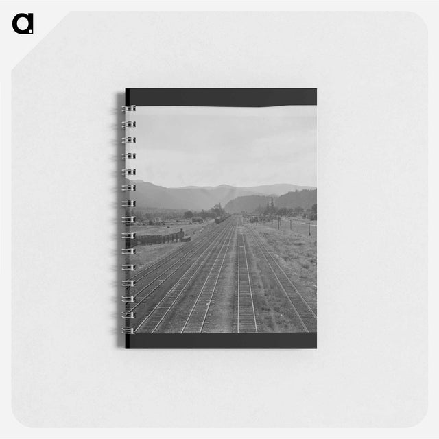 アートメモ帳-Railroad Tracks, Oakridge
 - ラッセル リー Memo.