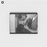 アートメモ帳-Tailor Cutting Cloth
 - ラッセル リー Memo.