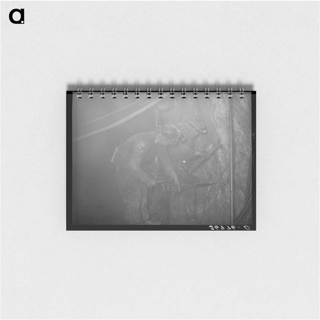 アートメモ帳-Gold Miner at Mogollon
 - ラッセル リー Memo.