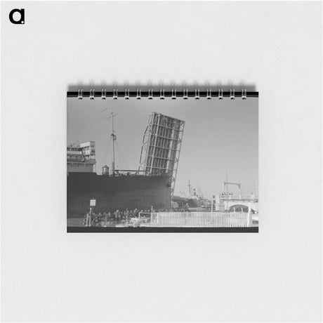 アートメモ帳-Ship Entering Corpus Christi Port
 - ラッセル リー Memo.