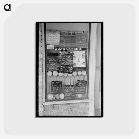 アートポストカード-Harlingen Houses
 - ラッセル リー Postcard.