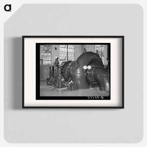 アートポスター-Logan Hydroelectric Plant
 - ラッセル リー Poster.