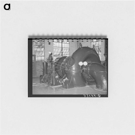 アートメモ帳-Logan Hydroelectric Plant
 - ラッセル リー Memo.