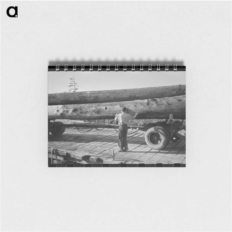 アートメモ帳-Logs on Truck, Tillamook, Oregon
 - ラッセル リー Memo.