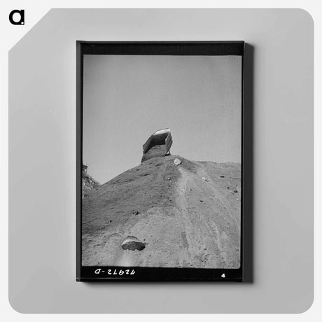 アートパネル-Shasta Dam Excavation
 - ラッセル リー Canvas.