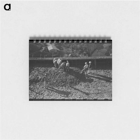 アートメモ帳-Shasta Dam Construction
 - ラッセル リー Memo.