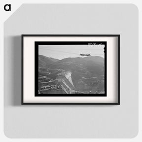アートポスター-Shasta Dam Under Construction
 - ラッセル リー Poster.