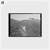アートポストカード-Shasta Dam Under Construction
 - ラッセル リー Postcard.