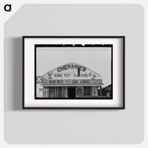 アートポスター-Raceland Saloon
 - ラッセル リー Poster.