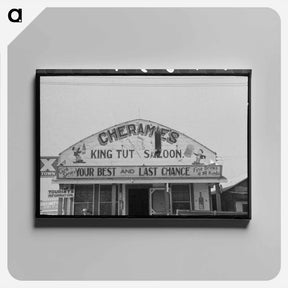 アートパネル-Raceland Saloon
 - ラッセル リー Canvas.