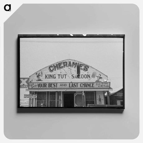 アートパネル-Raceland Saloon
 - ラッセル リー Canvas.