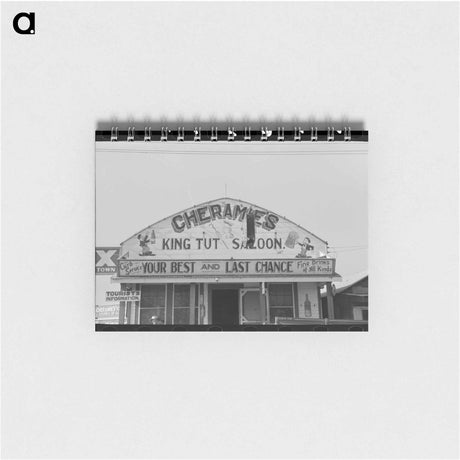 アートメモ帳-Raceland Saloon
 - ラッセル リー Memo.