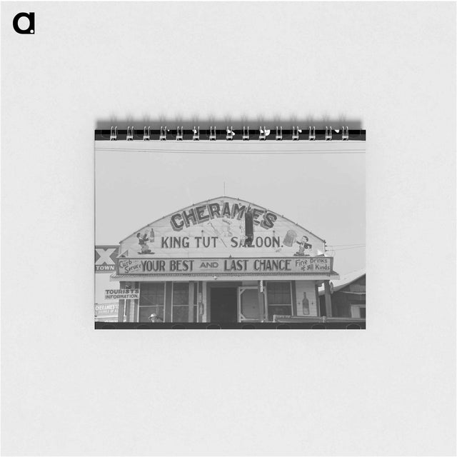 アートメモ帳-Raceland Saloon
 - ラッセル リー Memo.