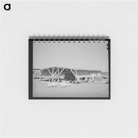 アートメモ帳-Chicken Shelter, Chandler Unit
 - ラッセル リー Memo.