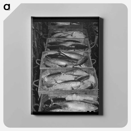 アートパネル-Tuna in Ice
 - ラッセル リー Canvas.
