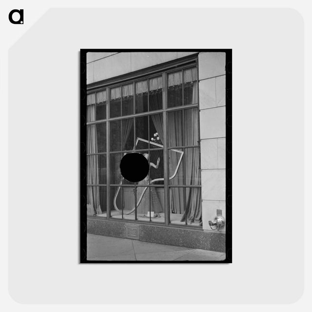 アートポストカード-Surrealistic Window Display
 - ラッセル リー Postcard.