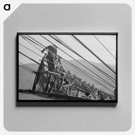 アートパネル-Shasta Dam Construction
 - ラッセル リー Canvas.
