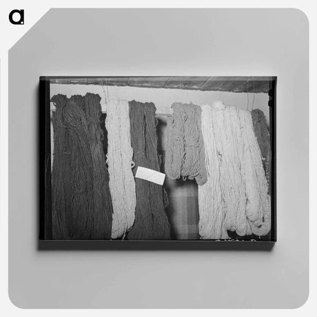 アートパネル-Dyed Woolen Skeins
 - ラッセル リー Canvas.