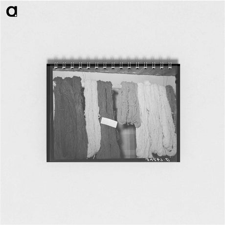 アートメモ帳-Dyed Woolen Skeins
 - ラッセル リー Memo.