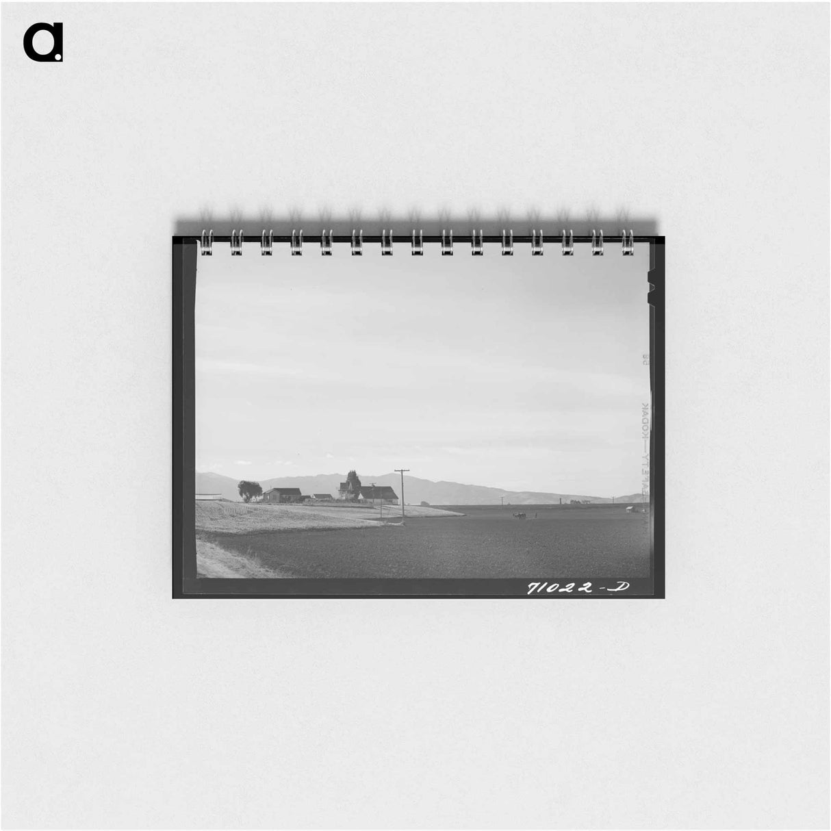 アートメモ帳-Harrowing the Bean Field
 - ラッセル リー Memo.