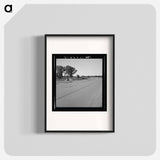 Family camped on US Highway 63. Cache County, Oklahoma. - Dorothea Lange Poster.