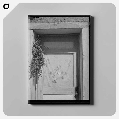 アートパネル-Spanish-American Farmhouse Entrance
 - ラッセル リー Canvas.