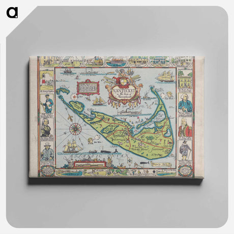 アートパネル-Nantucket
 - ボストン公共図書館 Canvas.