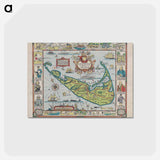 アートポストカード-Nantucket
 - ボストン公共図書館 Postcard.