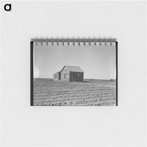 アートメモ帳-Cultivated fields and abandoned tenant house - ドロテア ラング Memo.
